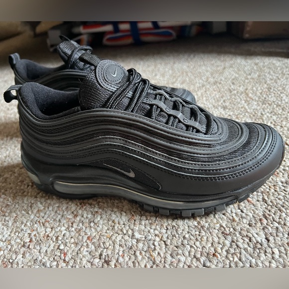 Nike Air Max 97 -Triple Black- Women’s - Picture 1 of 7